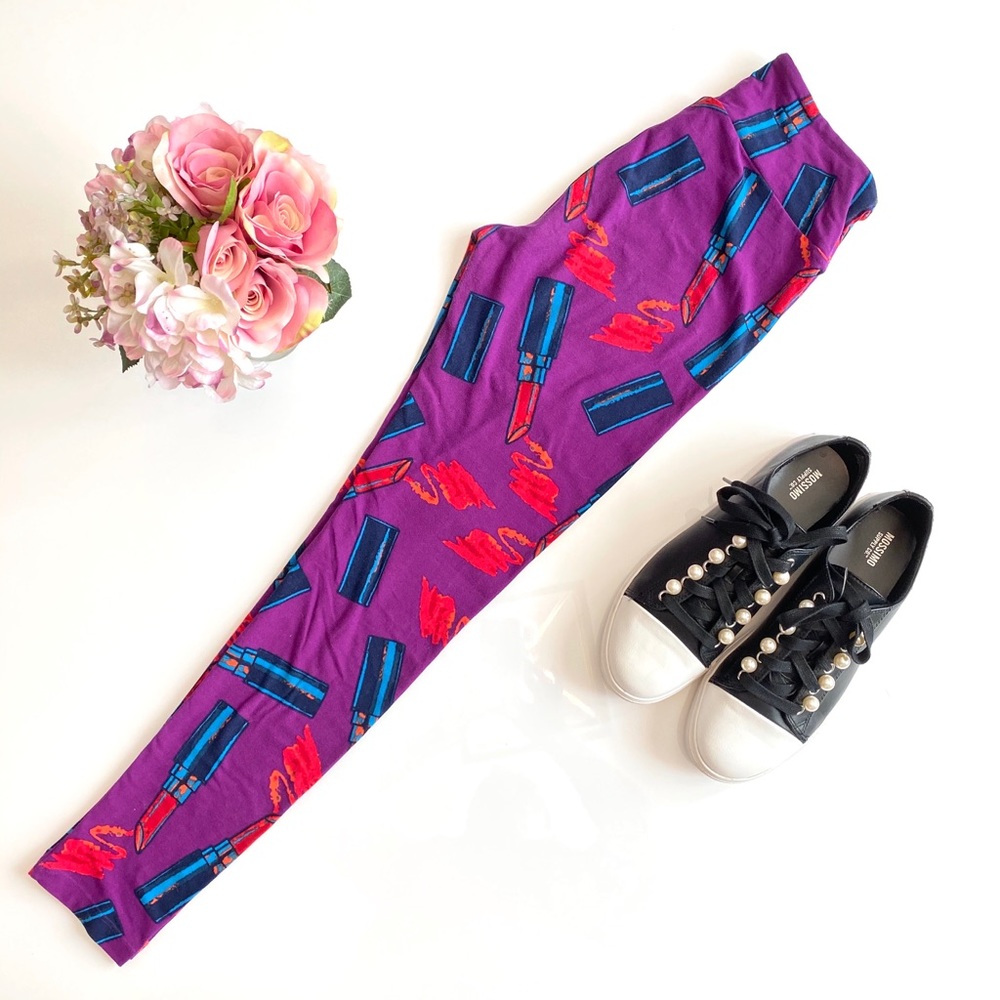 Lularoe Lipstick Leggings | OS fits 0-10